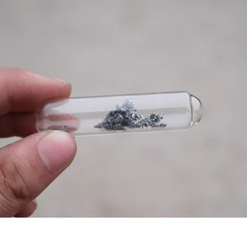Metal de Vanadiu de Înaltă Puritate De 99,9% Filiala Formă de V în Sticlă Sigilat 1gram pentru Element de Colecție