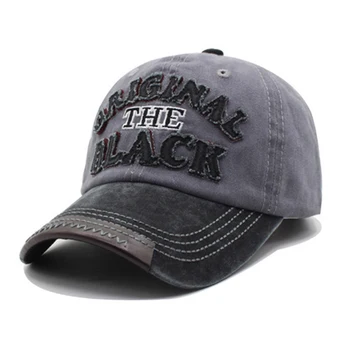 Spălate Denim Șapcă De Baseball Bărbați Femei Bumbac Snapback Tati Pălării Litere Broderie Hip Hop Os Unisex Pop Capac Bărbați