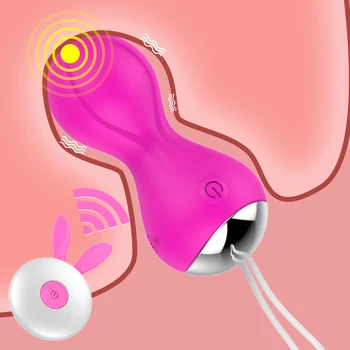 Telecomanda Wireless Vagin Mingea Jucarii Sexuale Pentru Femei Gheisa Bile Ben Wa Mingea 12 Viteze De Vibrații Bile Kegel De Sex Feminin Orgasm Jucarii