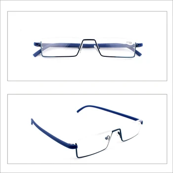 Noi anti-albastru cadru jumătate high-end stilou titularul de ochelari de citit TR90 material fierbinte de vânzare ochelari cu ambalaj
