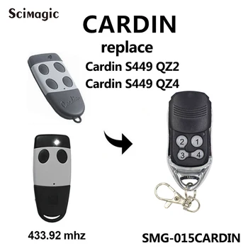 CARDIN Usa de Garaj Telecomanda 433,92 MHz Rolling Code CARDIN S449 GN 2/4 Garaj cu Telecomanda Comanda Handheld Transmitter