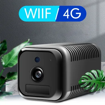 4G/WIFI 1080P de Supraveghere a Bateriei Camera IP de Rețea Viziune de Noapte Casa Monitor HD de la Distanță Telefonul Mobil Mini Camera Wireless