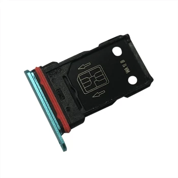 Pentru Oneplus 8 Dual SIM Card Tray Titularul Carte de Sertar ( Verde / Negru ) Repara Piese