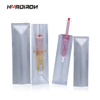 HARDIRON 0.24 mm Dimensiune de Apă, Lumină Ac Folie de Aluminiu Buzunar Plat Cosmetice Semi-permeabile de Ambalare Termică Sigiliu Sac