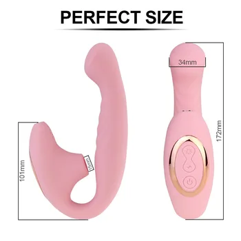 EXVOID Fraier Vibrator Penis artificial Vibratoare pentru Femei G-spot Masaj Silicon Portabil Jucarii Sexuale pentru Femei pentru a Stimula Clitorisul