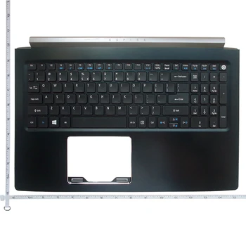 GZEELE 95%Noi majuscule Pentru Acer ASPIRE 5 6 7 A615 A615-51 A515-51G N16Q2 N17C4 563W A517 A715 zonei de Sprijin pentru mâini Capacul Cu Noi keyboard