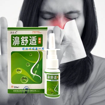 Plante Medicinale Chineze Medicale Spray Nazal Tratament Pentru Rinită Alergică Cronică Face Nasul Mai Confortabil De Îngrijire A Sănătății Ipsos
