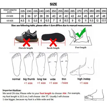 NASONBERG Pantofi de Siguranță Bărbați Anti-zdrobitor Steel Toe de Lucru Pantof de Securitate Om Femeile Respirabil bocanci Adidasi Plug Dimensiune 35-46