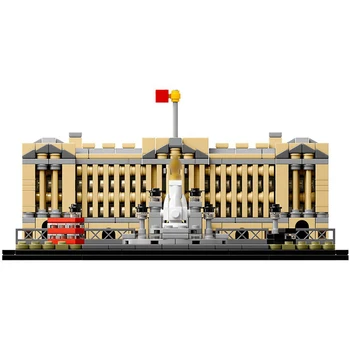 21029 Palatul Buckingham Clădire Cu Arhitectură De Puzzle Blocuri De Cărămidă Tehnice Jucării Pentru Copii Cadouri