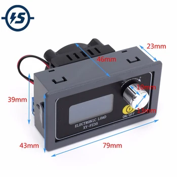Tester baterie de Descărcare de gestiune Capacitatea de a Monitoriza Litiu, Acid Reglabile de Curent Constant de Imbatranire Rezistor de Descărcare de gestiune de Încărcare de 1,5 V~25V 5A 35W