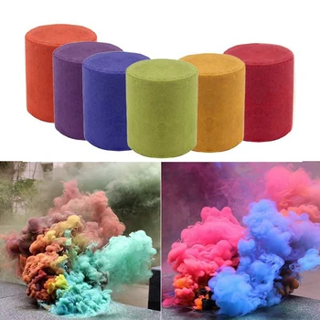 Fum Tort Fum Colorat Efect De Fotografie Recuzită Jucărie 6 Buc 6 Culori