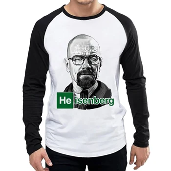 Breaking Bad Tricou Maneca Lunga Barbati Moda Heisenberg Camisetas Hombre T-Shirt Topuri Tricouri tricou Unisex Full Sleeve T-shirt