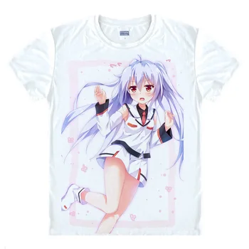Anime AMINTIRI din PLASTIC Cosplay Imprimate T-shirt Isla Topuri Tsukasa Mizugaki Casual de Vara Tricouri Unisex Maneca Scurta, tricouri