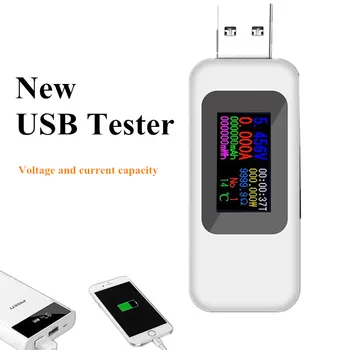 Tester USB DC Voltmetru Digital Amperimetro Tensiune Curent voltmetru Ampermetru Detector de Banca de Putere Încărcător Indicator Monitor