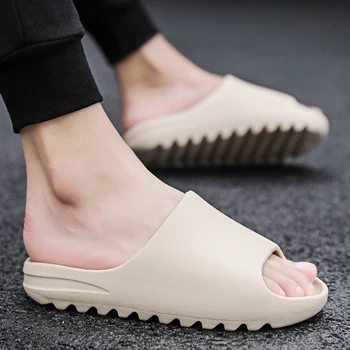 Bărbați Sandale Usoare Rece Papuci de Plaja Slide Os de Pește Gura Flip Flops pentru Femei Sandale Moale EVA Adidași Pereche de Pantofi