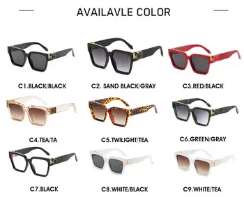 Retro ochelari de Soare Patrati bărbați 2019 ochelari de Soare Femei Uri Populare Ochelari de Soare Barbati UV400 Shaeds