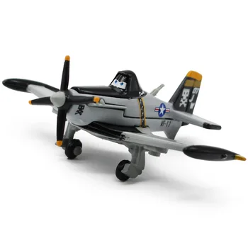 Disney Pixar cars 2 Avioane No. 7 rânjiți Dusty Crophopper Metal turnat sub presiune 1:55 aliaj Jucărie clasic model de Avion pentru copii