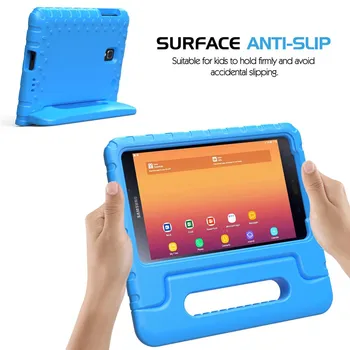 Copii Copiii Caz rezistent la Socuri pentru Samsung Galaxy Tab 10.1 2019 SM T510 T515 Spuma EVA Tableta Proteja Mâner Caz Capacul suportului
