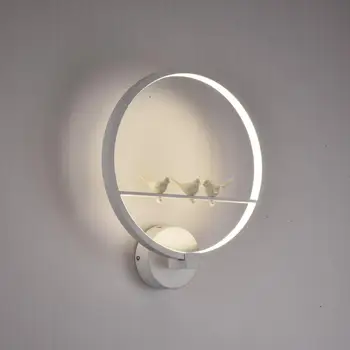 Modern Lămpi de Perete de artă înger Nordic creative pentru camera de zi dormitor noptieră iluminat suportul de Mare putere cu led-uri luciu Acasa Dero