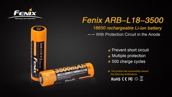 2016 Fenix Noi ARB-L18-3500 3500mAh baterie reîncărcabilă Li-ion cu PCB