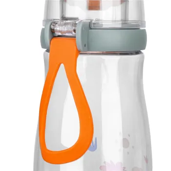 Desene animate Sticla de Apa de Plastic Portabil pentru Copii Spray Cupa Creative Student Etanșe Spray Cupa Sport Sticle de Apă Potabilă#BL3