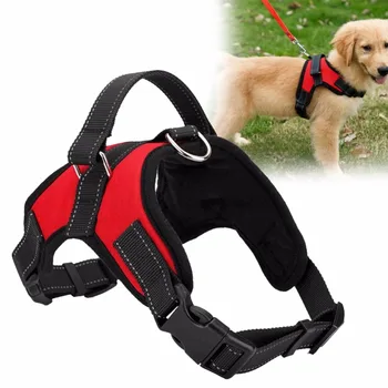 Reglabil Pet Puppy Large Dog Harness pentru Mici, Mijlocii și Mari Câini Animale de Companie de Mers pe jos Curea de Mână Câine Consumabile Dropshipping