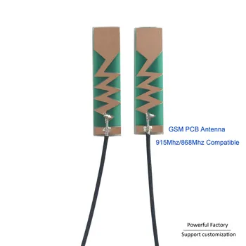 IPEX U. FL RF1.13 cablu Coaxial 5dBi Interne 915Mhz 868Mhz Flexibil GSM antena PCB 10BUC / lot