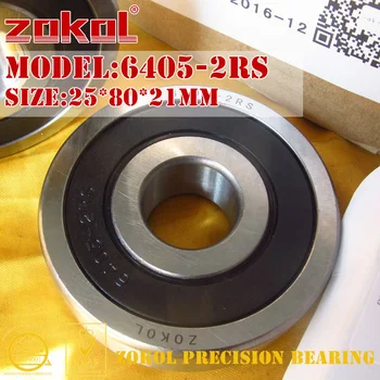ZOKOL 6405-2RS rulment 6405 2RS 6405-2RSN rulment Profunde Groove 25*80*21mm