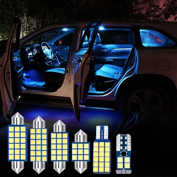 7pcs Feston T10 W5W LED 12V Becuri Auto lumini de Interior Kit Pentru Honda Stepwgn RG, RK RP RG1 RK5 RP3 Cupola de Lumina de Citit Portbagaj Lămpi