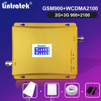 Lintratek 3G, gsm900 Repetor GSM WCDMA 2100 telefon Mobil Amplificator de Semnal de Rapel 2g 3g de Voce Celulare Internet 2100 Amplificator S55