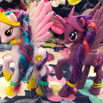 Hasbro My Little Pony Big Twilight Sparkle Fluttershy Printesa Celestia Nightmare Moon Unicorn Pegasus Jucarii Fete Ziua De Nastere Cadouri