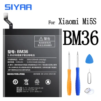 BN30 BN34 BM47 BM35 BM36 Baterie Pentru Xiaomi Mi 4C 5S Redmi 4A 5A 3 3S 4X Înlocuire Bateria Litiu-Polimer Baterie Instrumente Gratuite