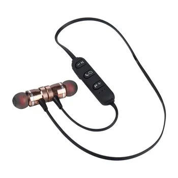 Stil LY-11 Metal Sport Căști Bluetooth SweatProof Casti Magnetice Casca Stereo setul cu Cască fără Fir Pentru Telefonul Inteligent
