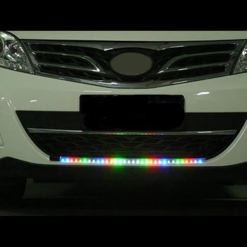 56CM 7 5050 Culoare de 48 de LED-uri RGB Scanner Auto Flash Stroboscop Knight Rider Kit Banda de Lumina