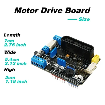 Compatibil cu arduino R3 patru motor driver placa de PS2 Bluetooth smart auto brațul robotului TB6612FNG