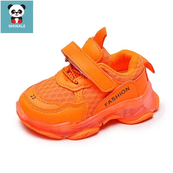 Cârlig & Bucla De Sport Confortabile Pantofi De Copii Băieți Fete Casual Pantofi De Tenis Copii Adidasi Copii Elegant Conceput Mesh-Aer Moda