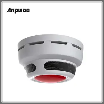 Anpwoo AL516 Detector de Fum cu Senzor de Alarmă de Incendiu Sunet Flash de Avertizare de Alarmă de Fum de Testare Pentru Interior Acasă de Securitate