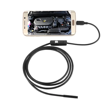 Android 7mm Impermeabil Endoscop HD Conducte Industriale Wireless, Camera de Inspecție Tub Cablu Mini Fir Moale, Camara Endoscopio