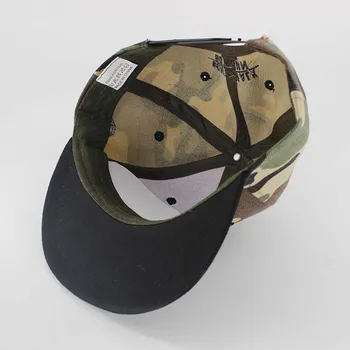 Miaoxi Nou Brand de Moda Armata Verde Copil Capac pentru Copii Run Hat Capace Pentru Băieți și Fete Casual Capota Unisex Hip Hop Gorros