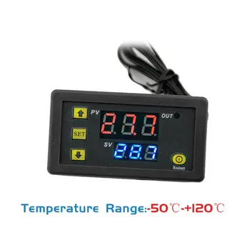 2019 Nou 1 buc Controler de Temperatura Releu Digital Dual LED Display de Încălzire/Răcire Regulator Termostat Comutator