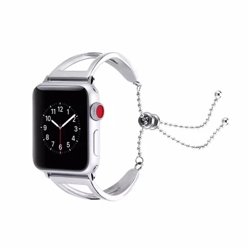 Bijuterii femei Watchband Pentru Apple Watch Seria 6 5 4 44mm 40mm Curea de Metal Pentru iWatch 3 2 1 42mm 38mm Trupa Încheietura Curea Brățară