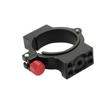 BGNing Extensia Inel Prindere Microfon, Monitor Video cu LED-uri de Lumină Adaptor de Montare cu Rozeta 1/4