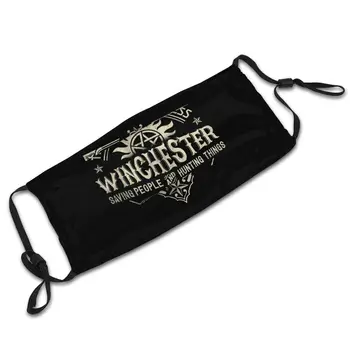Supranaturale Winchester Afaceri Salvarea Oamenilor De Vânătoare Lucruri Gura Masca De Fata Hipster Praf Capacul De Protecție Cu Filtre