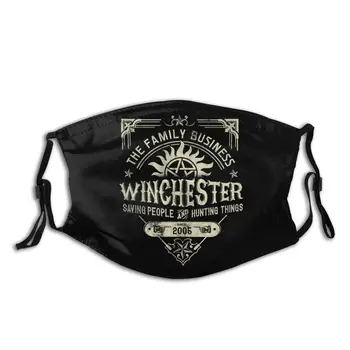 Supranaturale Winchester Afaceri Salvarea Oamenilor De Vânătoare Lucruri Gura Masca De Fata Hipster Praf Capacul De Protecție Cu Filtre