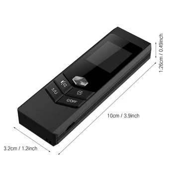40M Smart Digital Laser Distanța de Meter Gama Portabil USB de Încărcare Telemetru Mini Portabil de Măsurare a Distanței Metru