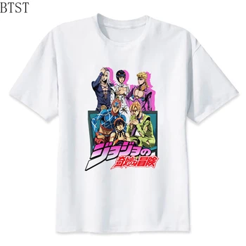 Noi vara Rece Aventura Bizar JoJo Graphic Print Tee Homme Stil Japonez Anime Tricou haine 2020 moda tricou