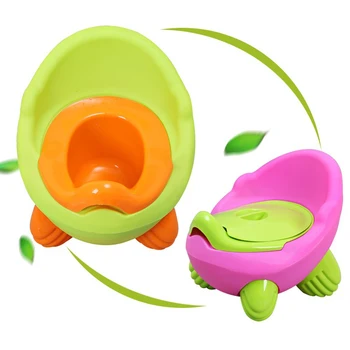 Portabil Olita Baby Scaun de Toaletă Oală Castron Drăguț pentru Copii Oală Forma de Ou Design Copilul Formare Olita Spătar Confortabil Toaletă Oală