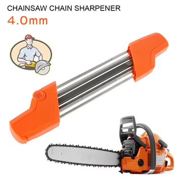 2 În 1Easy Fișier Lanț Chain Sharpener 4.0/4.8/5.2/5.5 mm Dinți de Ferăstrău Set de Repede Ascutit Fișiere Chain Sharpener Accesorii Instrument