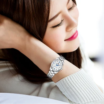 CARNAVALUL de Brand Doamnelor Ceas de Moda Impermeabil de Lux din Oțel Inoxidabil Rochie Ceas de Cuarț Ceasuri de mana Pentru Femei Relogio Feminino