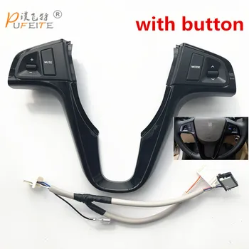 Audio pe volan de volum de control de muzică buton comutator cu Bluetooth telefon de sunet pentru iluminare din spate pentru Hyundai VERNA SOLARIS